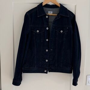 AG Adriano Goldschmied Dark Blue Denim Jacket